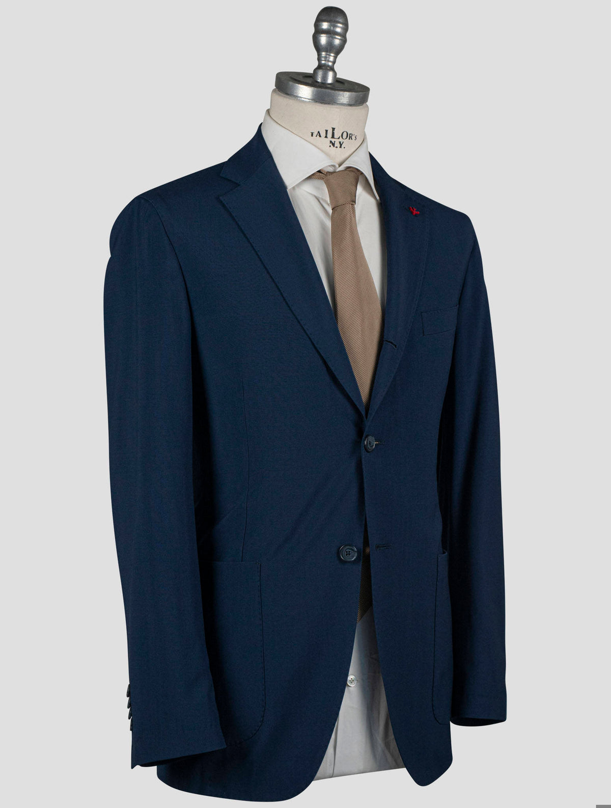 Isaia Blue Virgin Wool Blazer 2