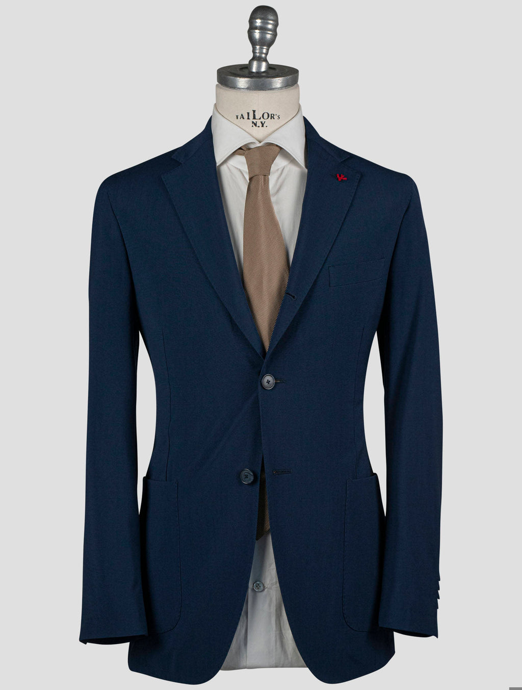 Isaia Blue Virgin Wool Blazer 7