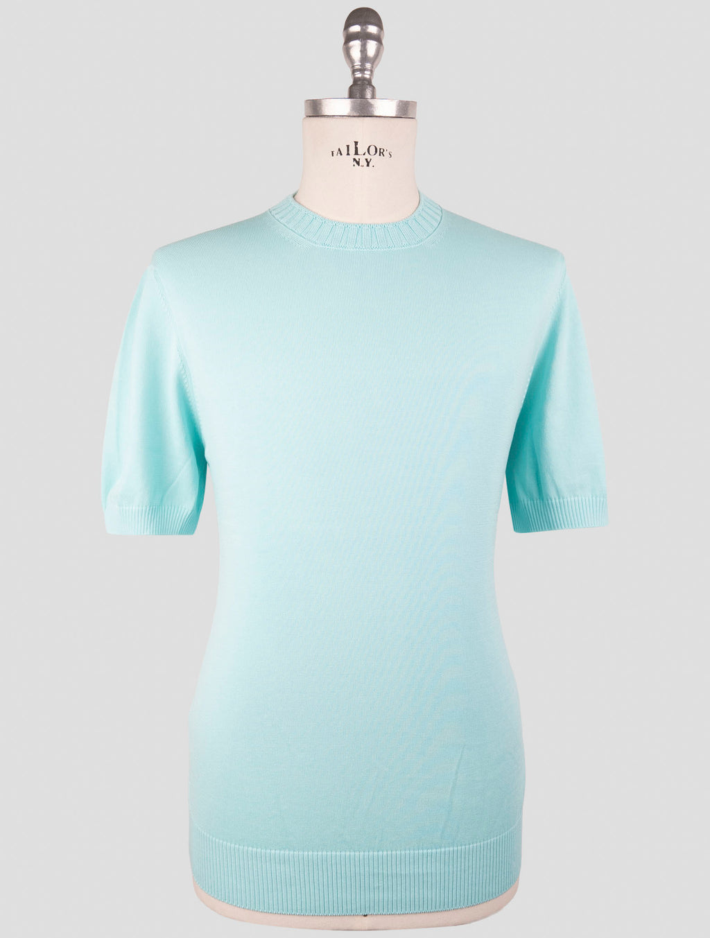 Gran Sasso Light Blue Cotton T-Shirt 1