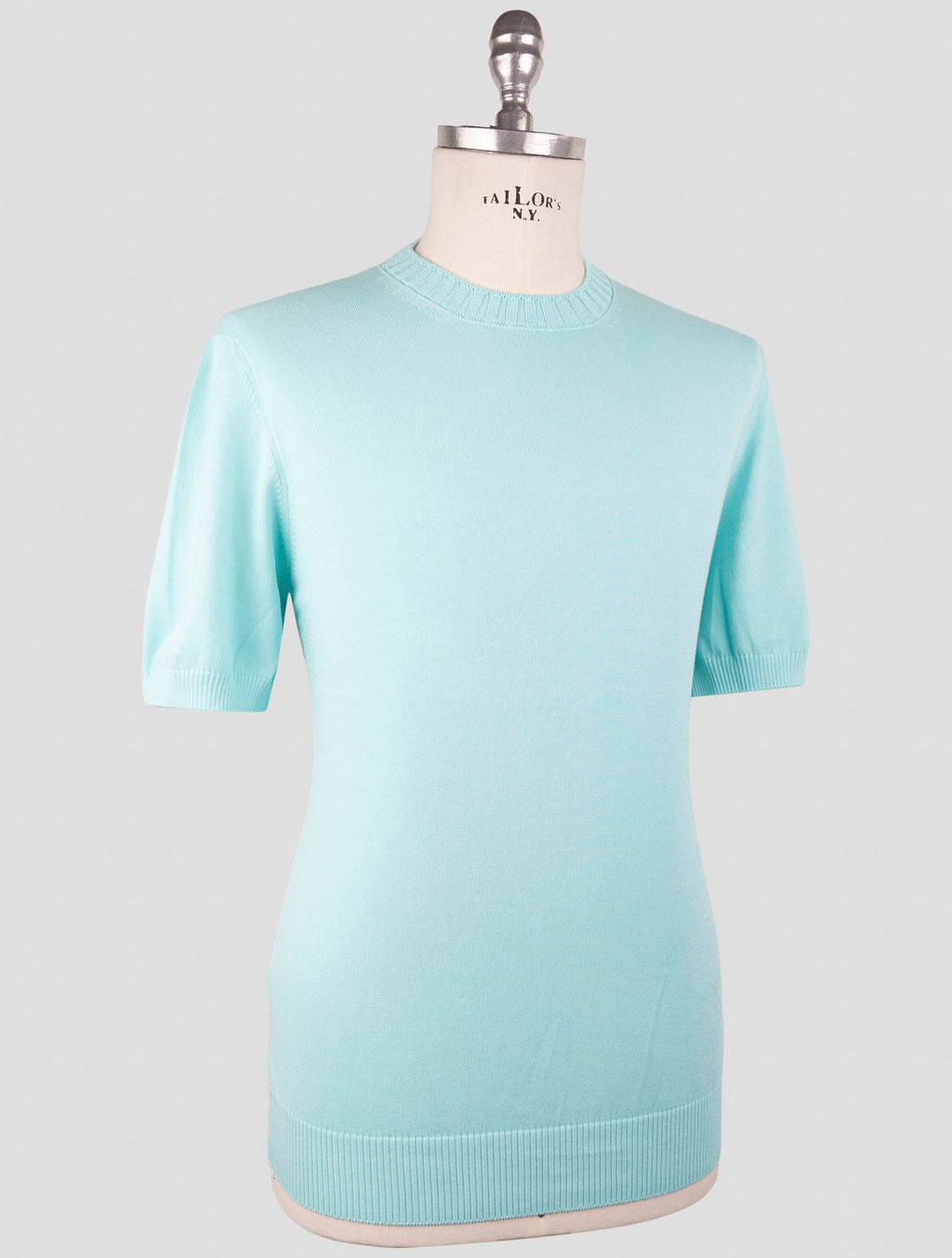 Gran Sasso Light Blue Cotton T-Shirt 2