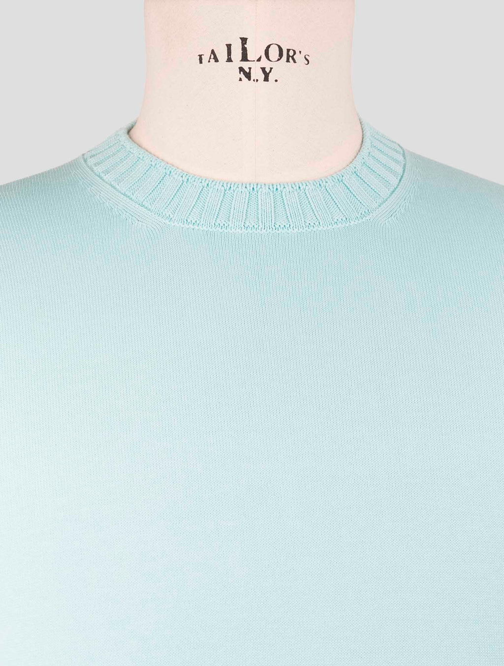 Gran Sasso Light Blue Cotton T-Shirt 4