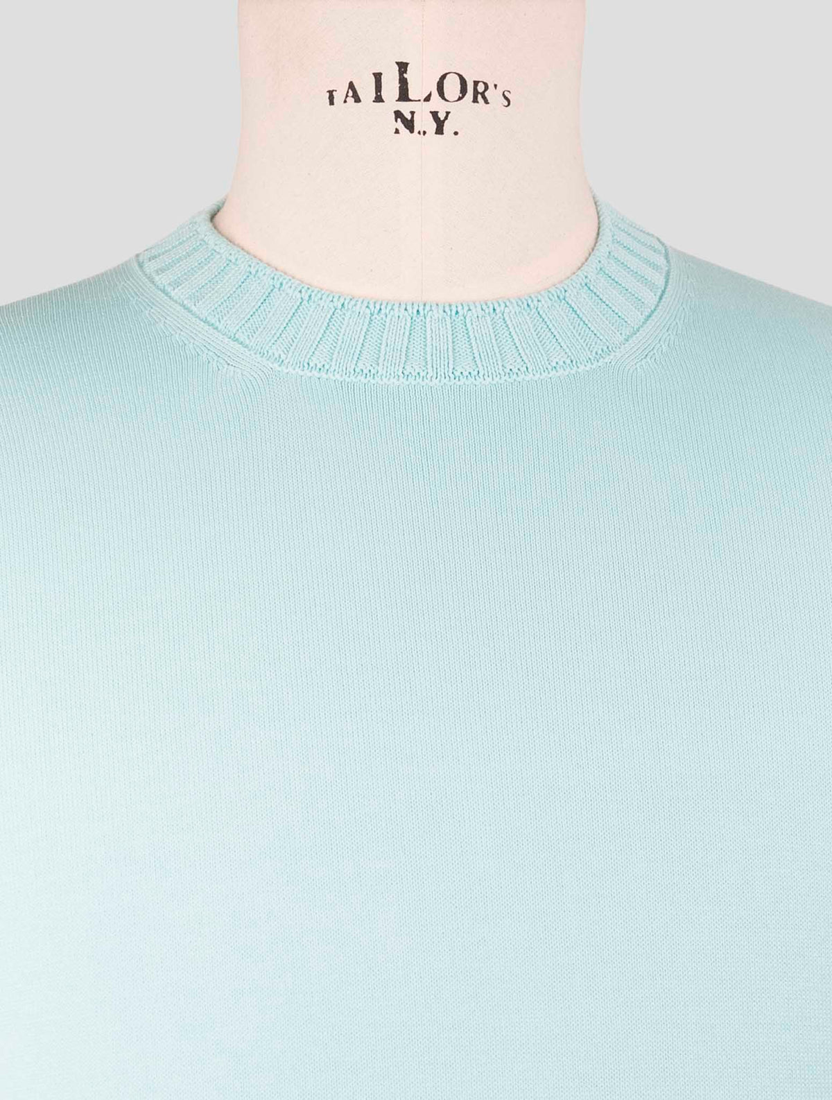 Gran Sasso Light Blue Cotton T-Shirt 4