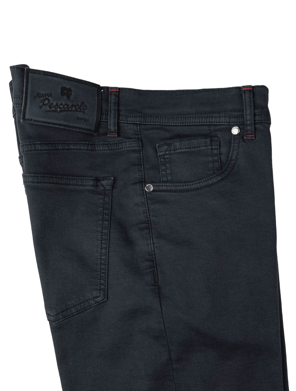 Marco Pescarolo Dark Blue Cotton Ea Jeans 7