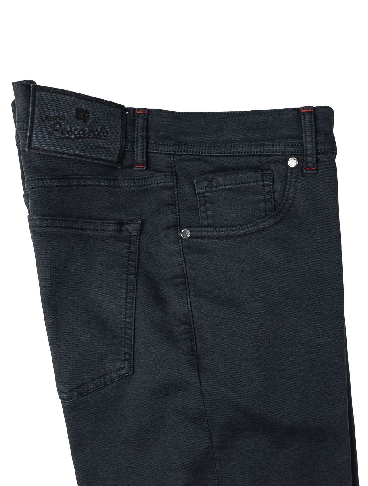 Marco Pescarolo Dark Blue Cotton Ea Jeans 7