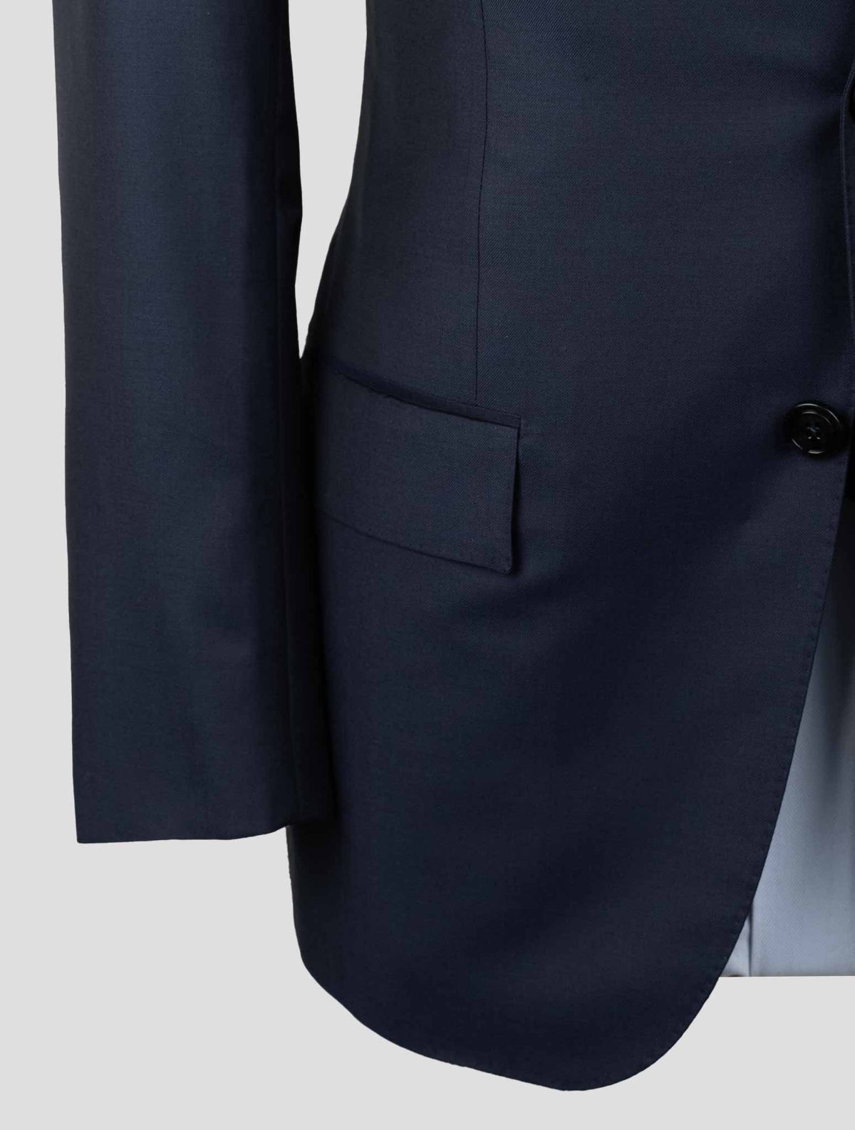 Kiton Dark Blue Wool 160's Suit 4