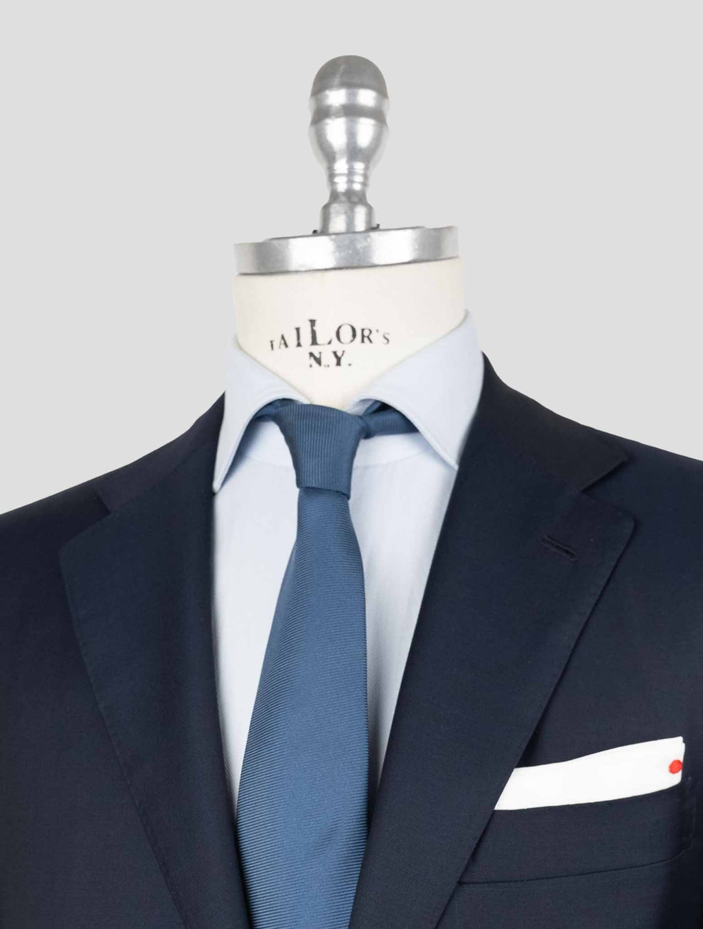 Kiton Dark Blue Wool 160's Suit 5