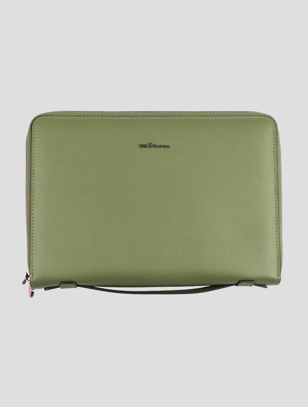 Kiton Green Leather Document Holder 1