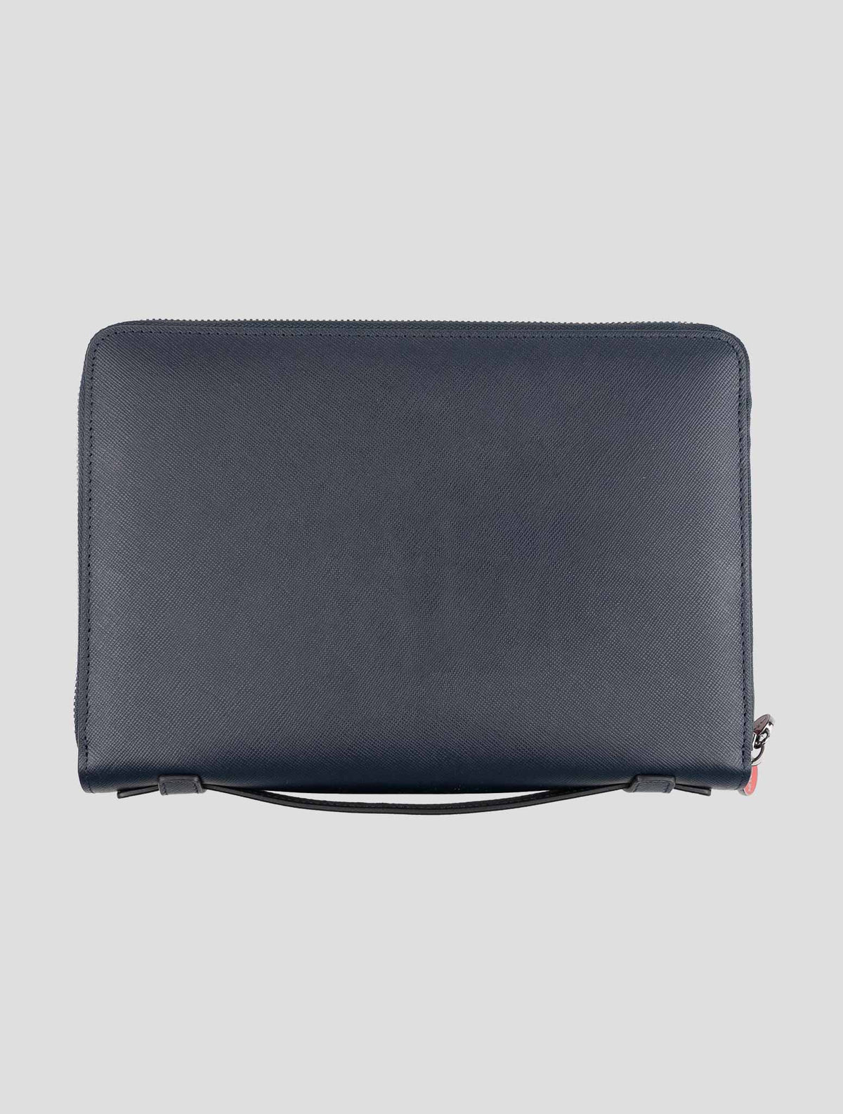 Kiton Blue Leather Document Holder 2