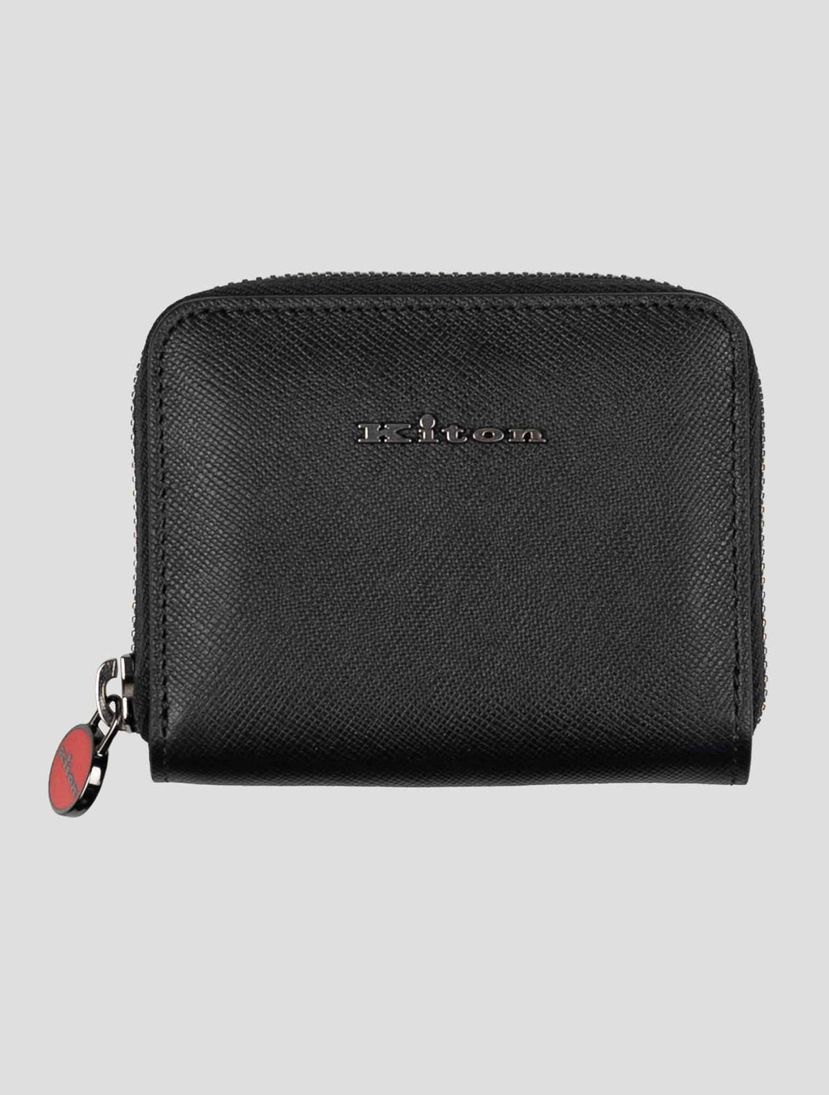 Kiton Black Leather Wallet 1