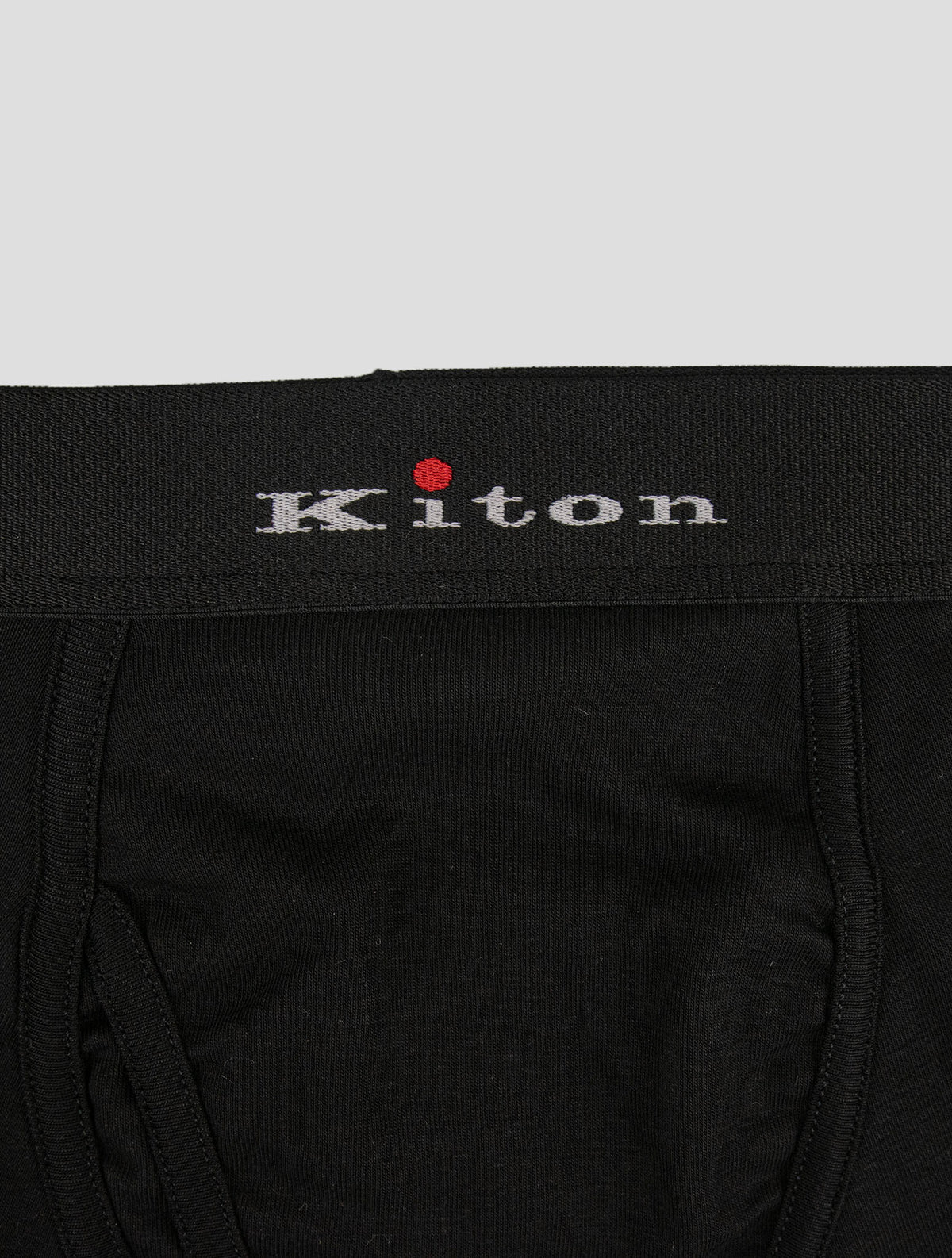 Kiton Black Cotton Ea Underwear 3