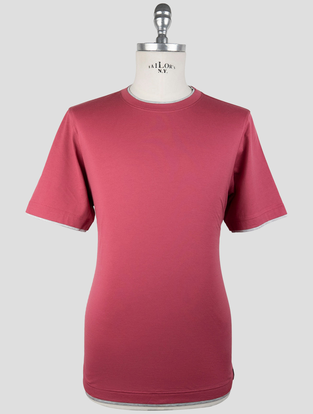 Gran Sasso Red Cotton T-Shirt 1