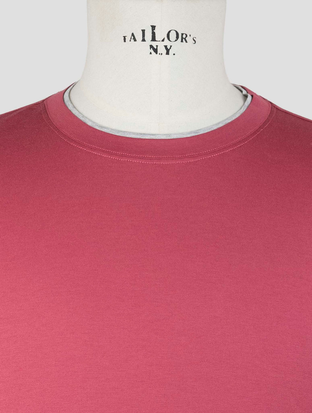 Gran Sasso Red Cotton T-Shirt 4
