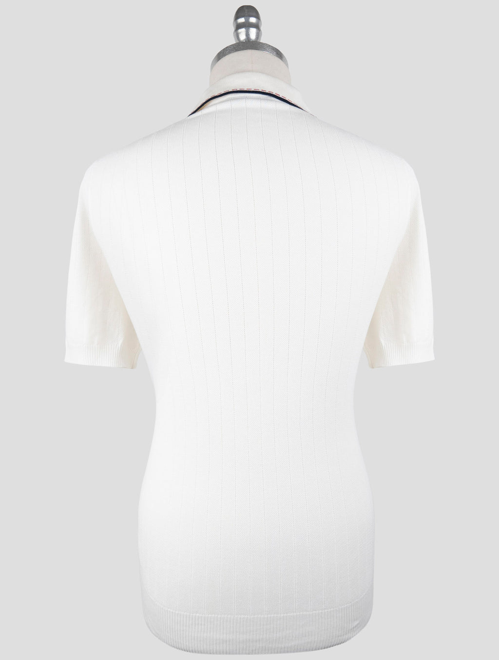 Gran Sasso White Cotton Polo 3