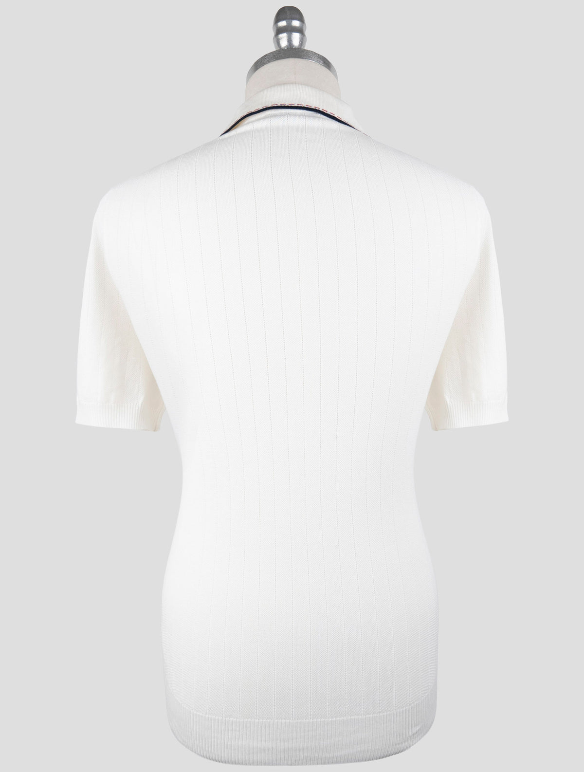 Gran Sasso White Cotton Polo 3