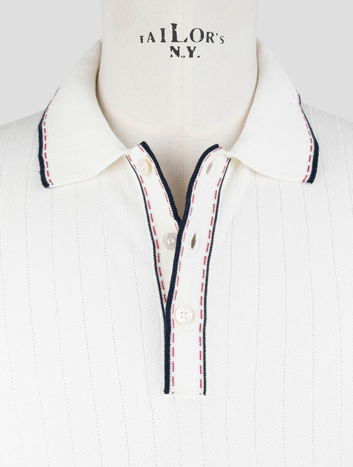 Gran Sasso White Cotton Polo 4