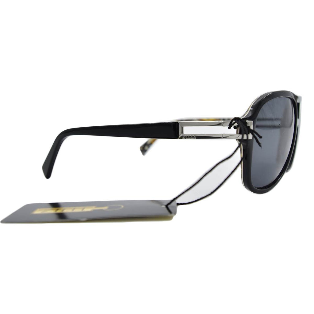 ZILLI Black Acetate Silk Sunglasses 3