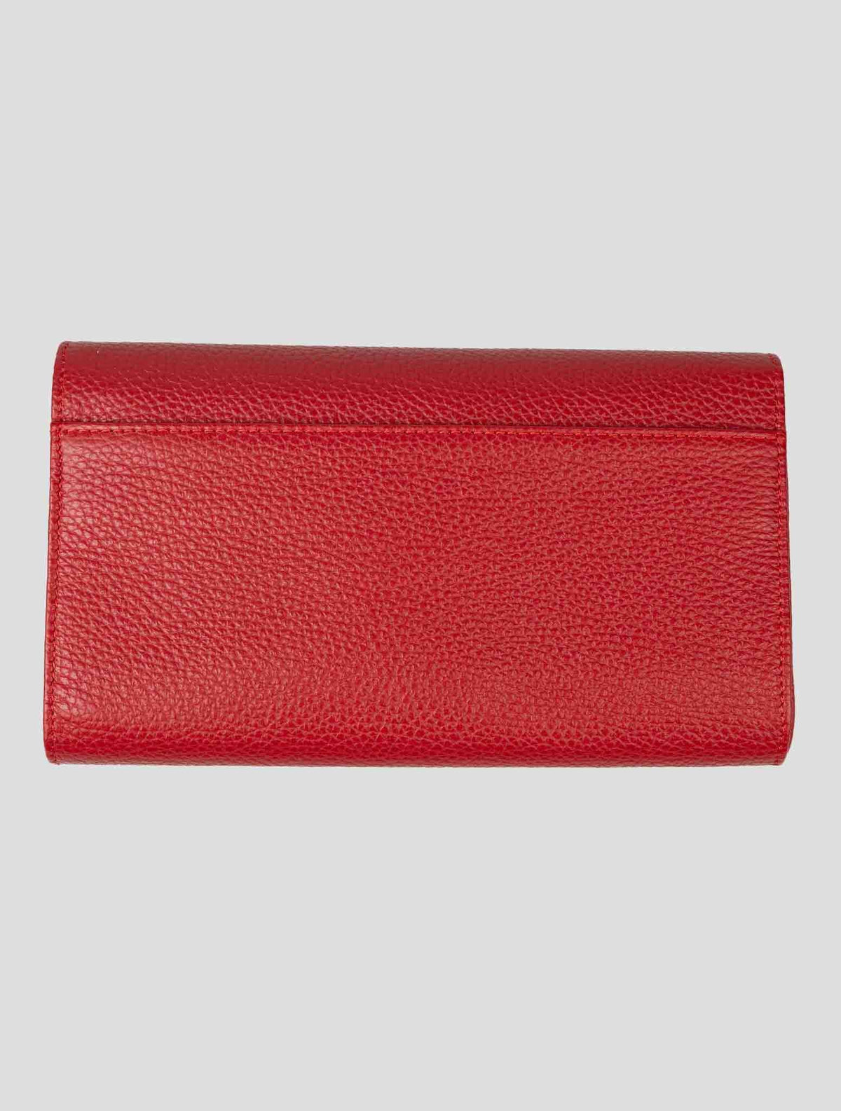 Isaia Red Leather Pochette 2