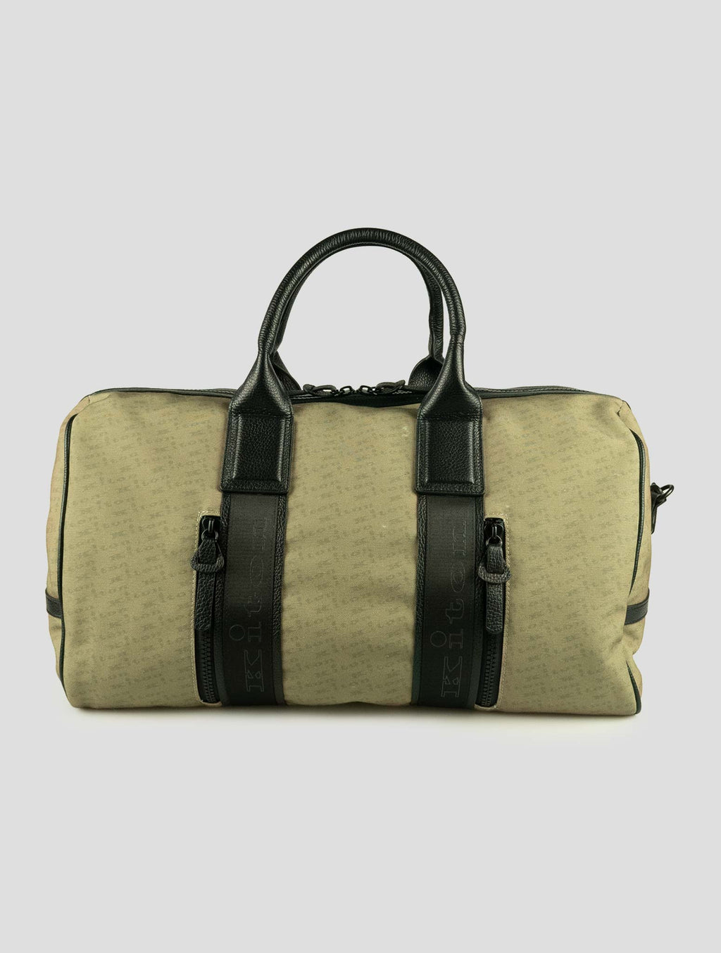 Kiton Green Cotton Pl TravelBag 1