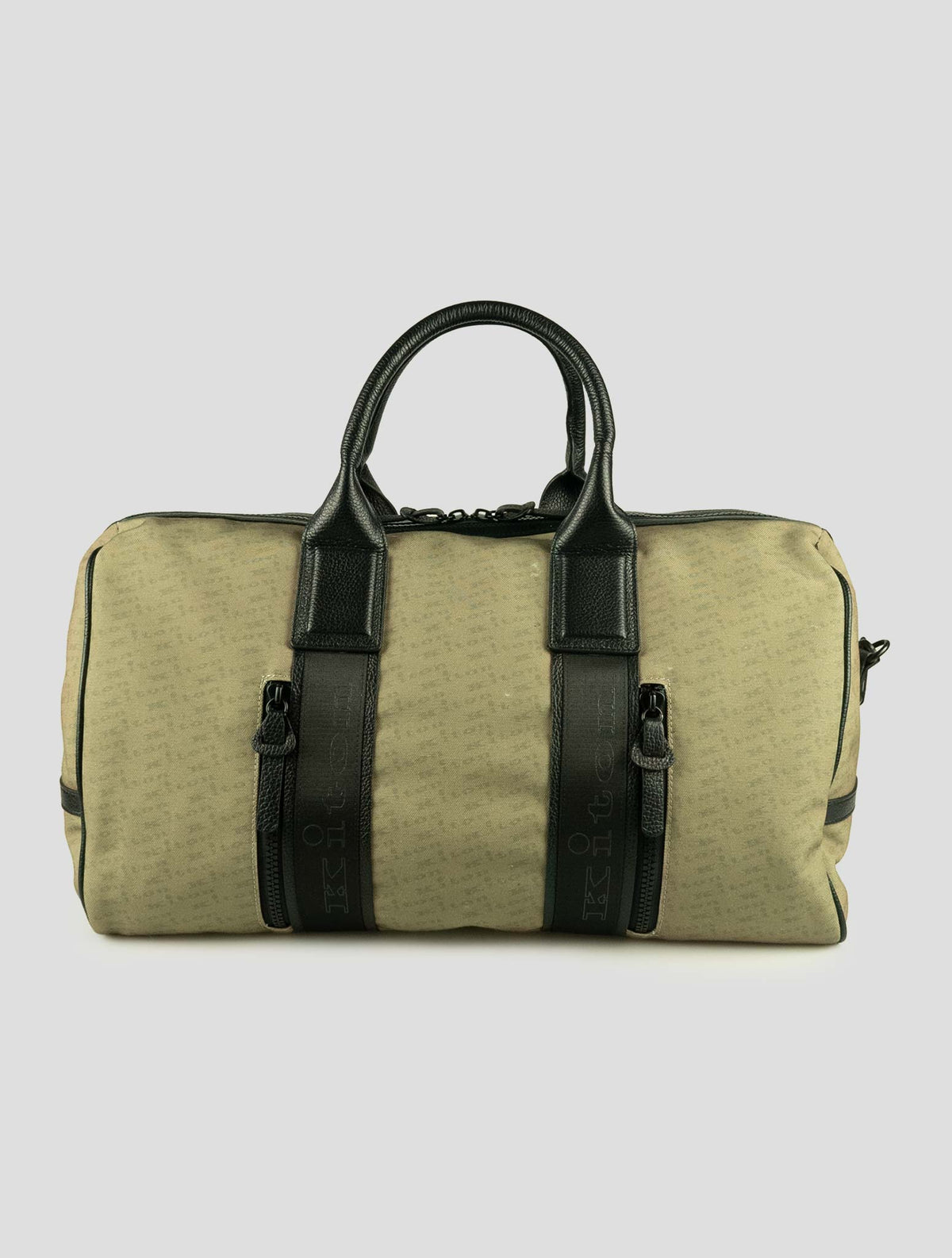 Kiton Green Cotton Pl TravelBag 1