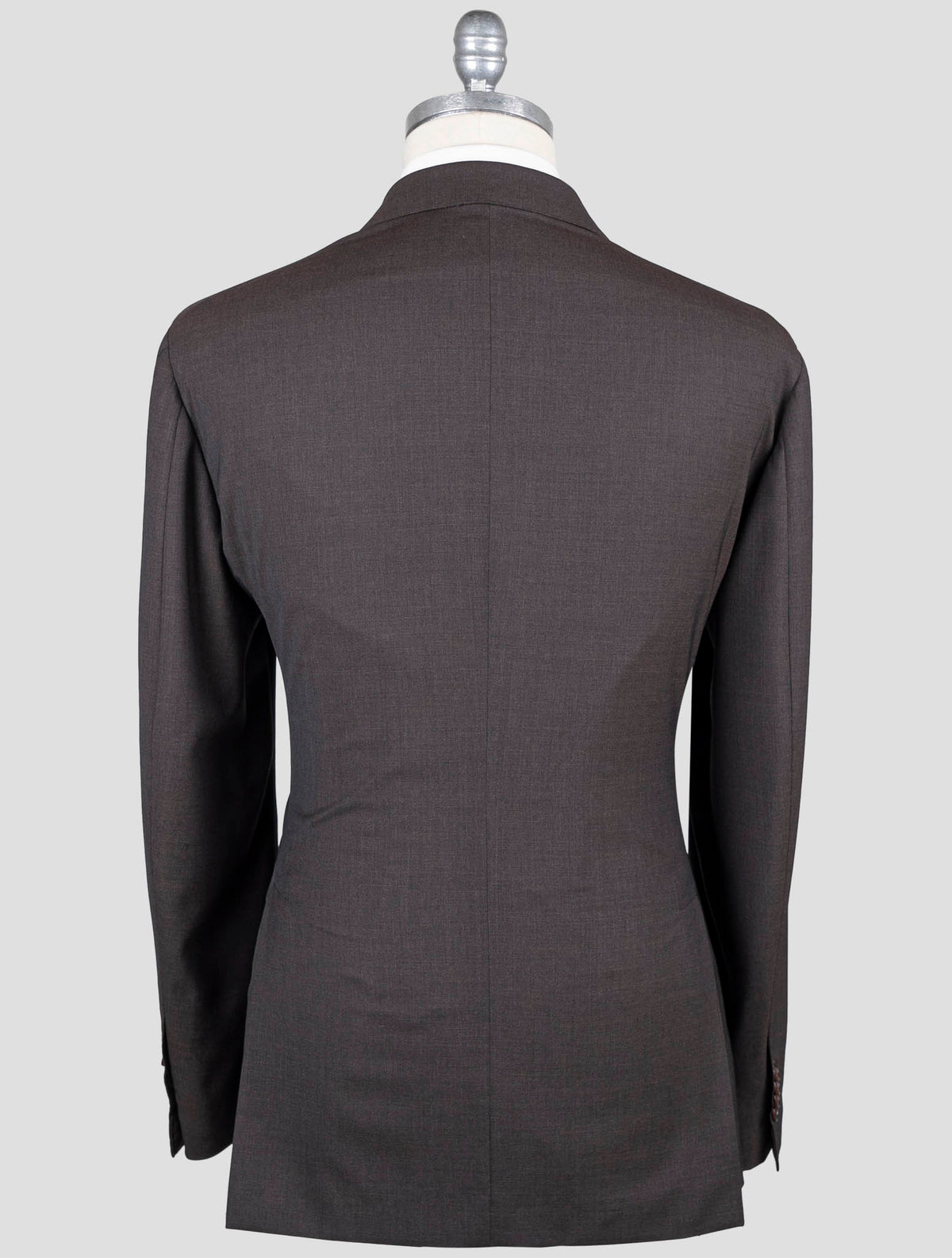 Isaia Brown Wool Silk Suit 3