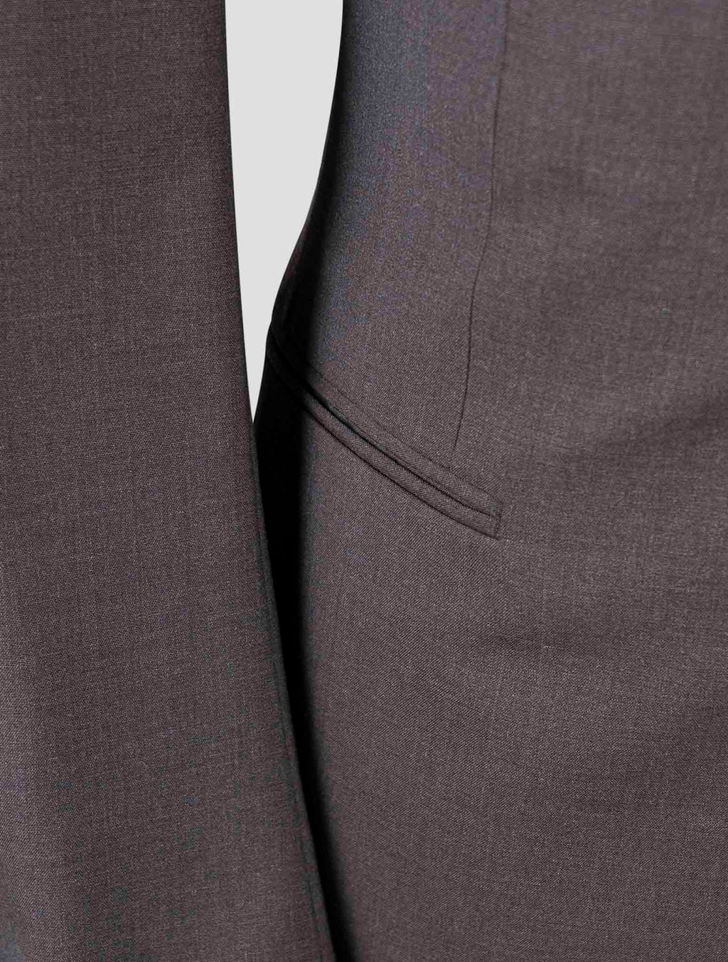 Isaia Brown Wool Silk Suit 5