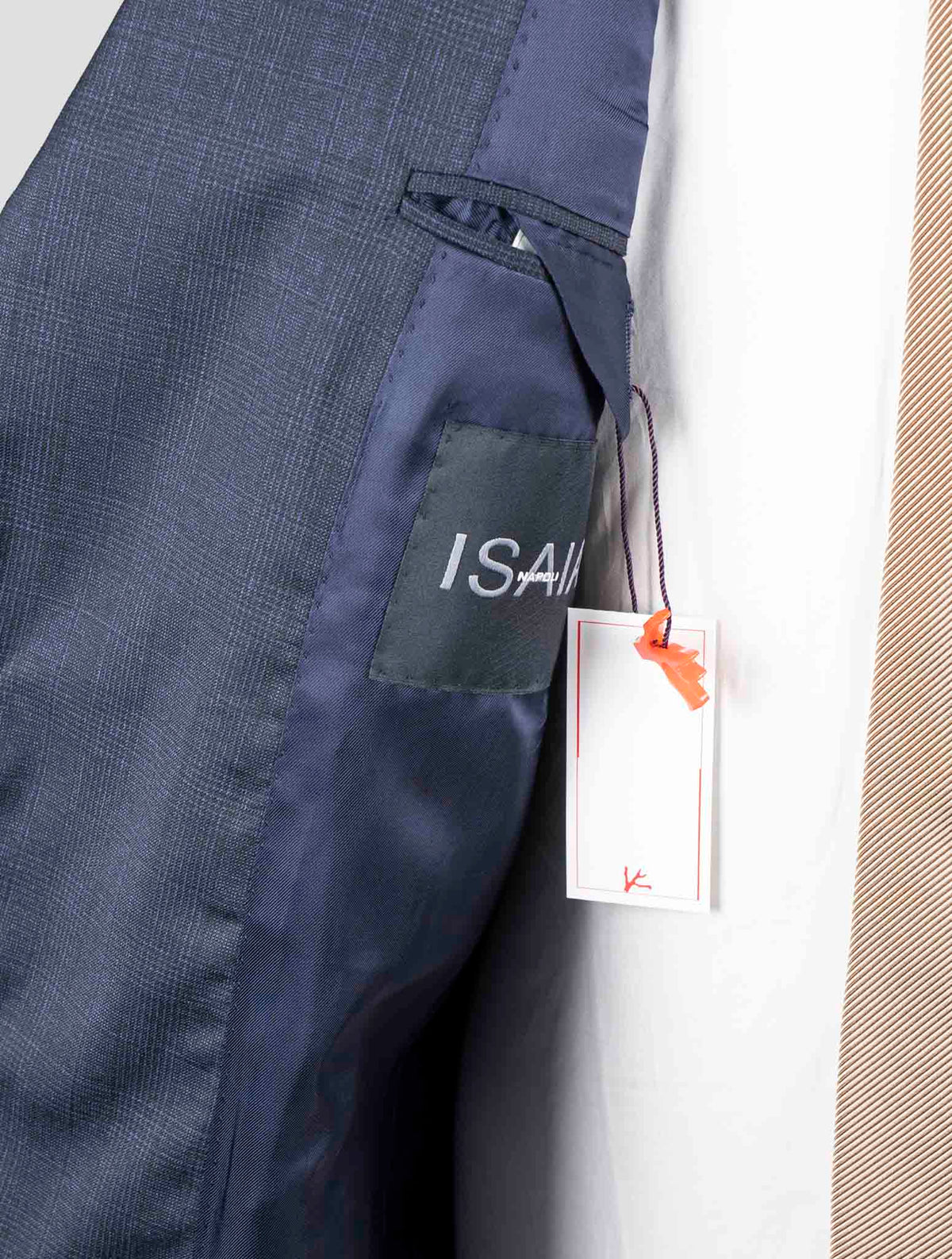 Isaia Blue Wool 130'S Suit 7