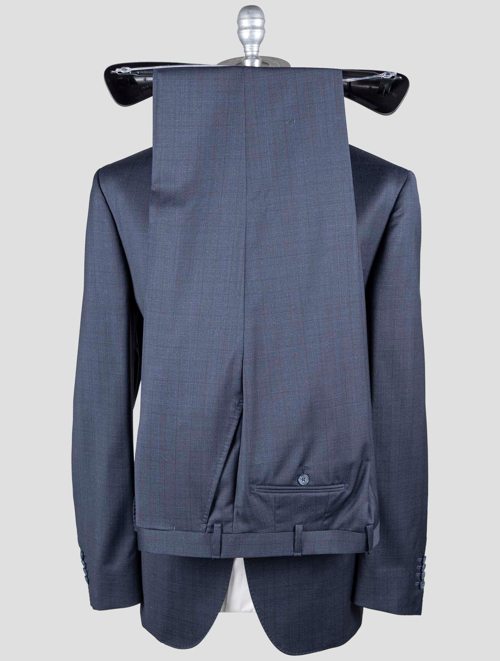 Isaia Blue Wool 130'S Suit 8
