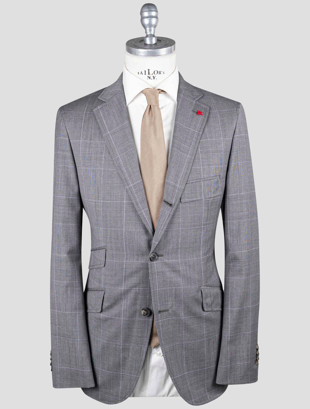 Isaia Gray Wool Suit 1