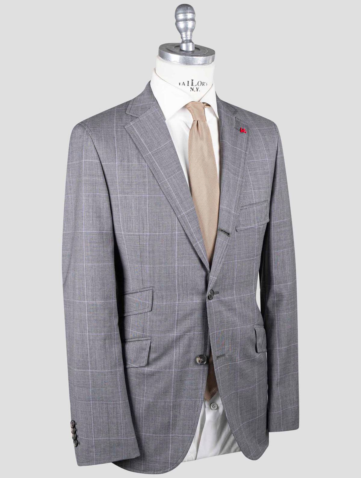 Isaia Gray Wool Suit 2
