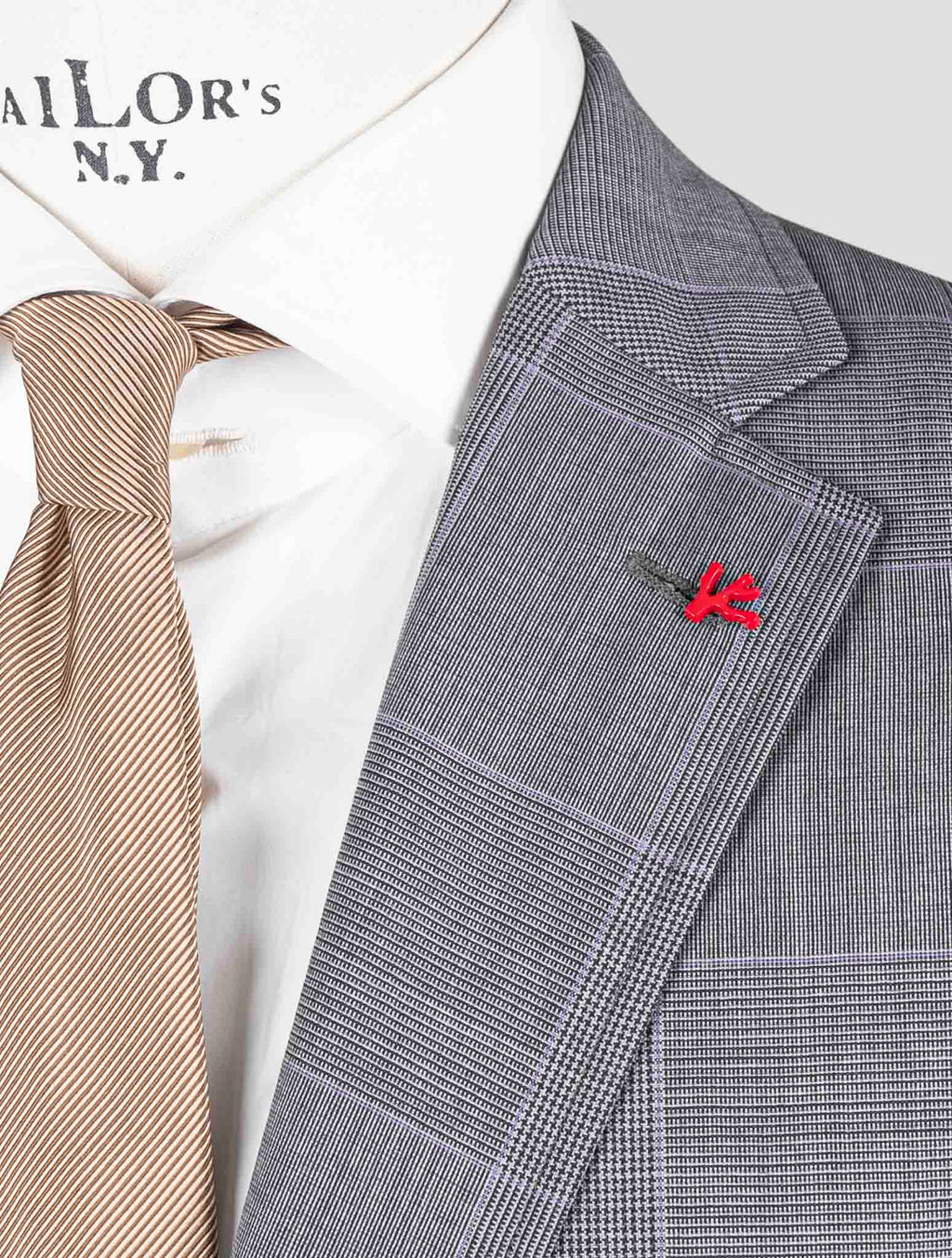 Isaia Gray Wool Suit 4