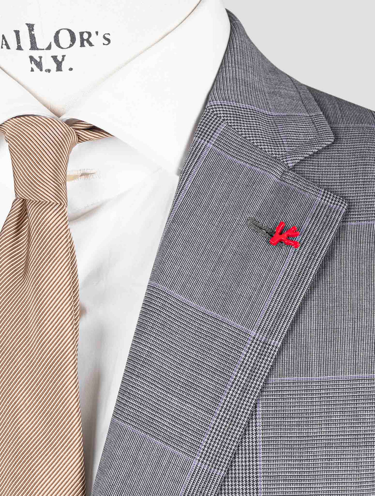 Isaia Gray Wool Suit 4