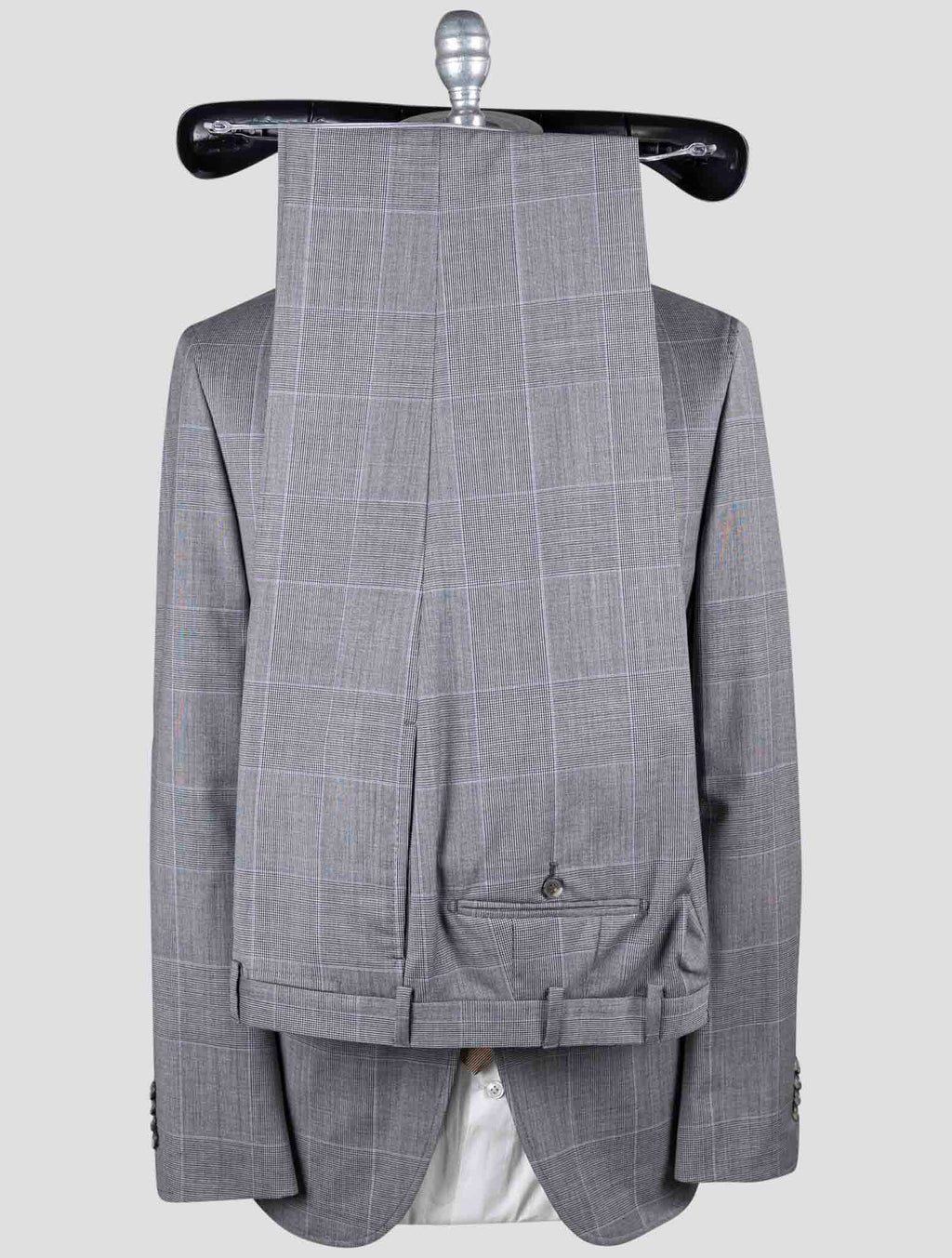 Isaia Gray Wool Suit 8