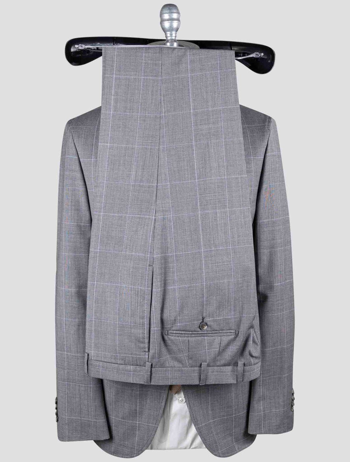 Isaia Gray Wool Suit 8