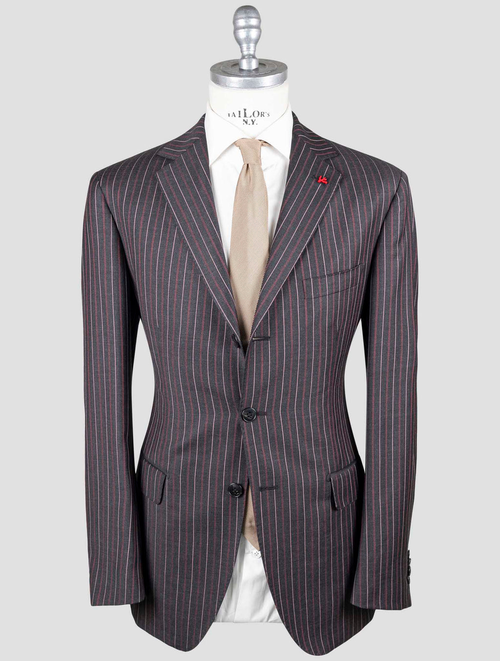 Isaia Multicolor virgin Wool Suit 1