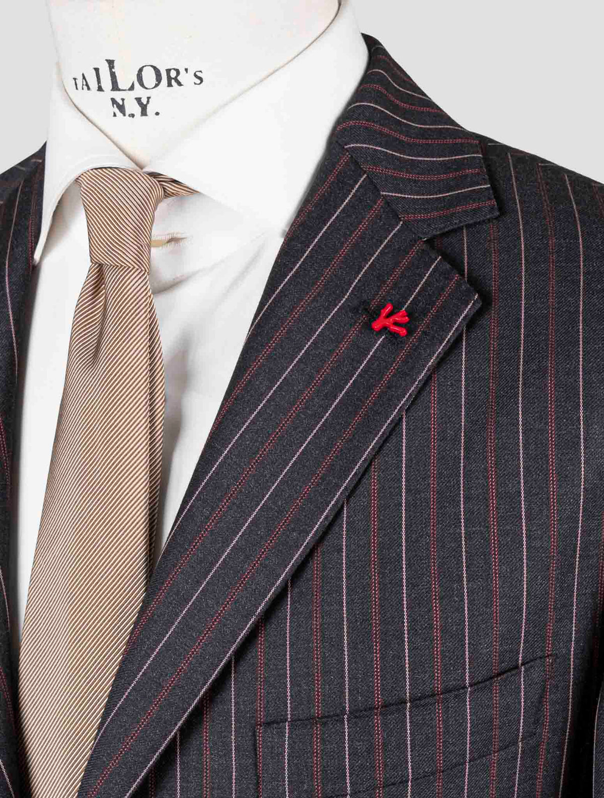 Isaia Multicolor virgin Wool Suit 4