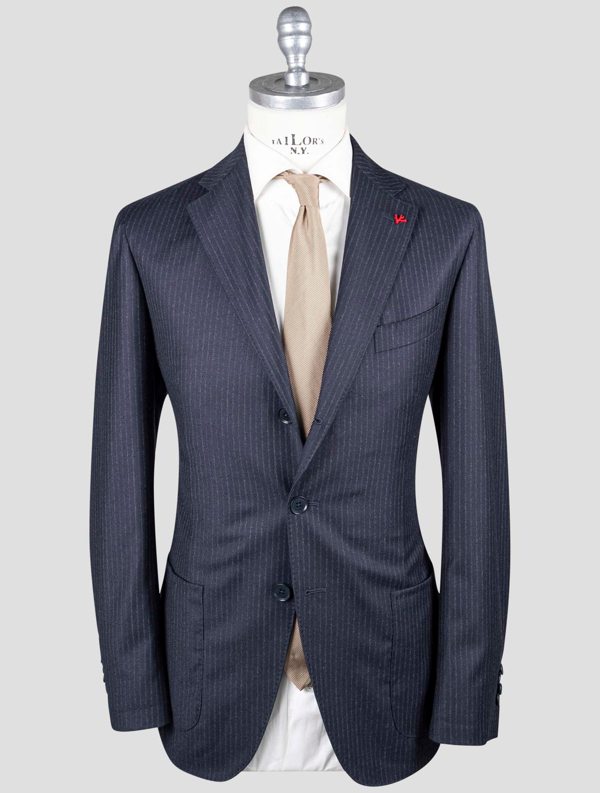 Isaia Brown Wool 110'S Suit 1