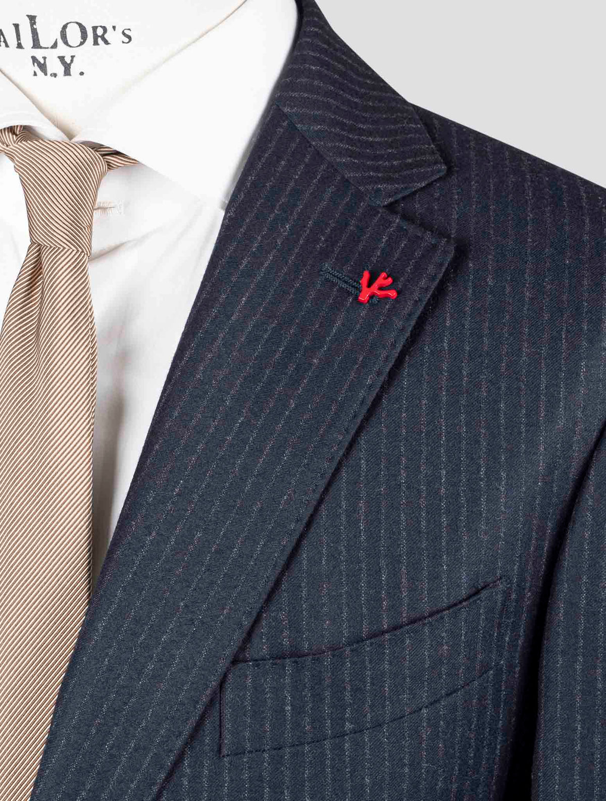 Isaia Brown Wool 110'S Suit 4