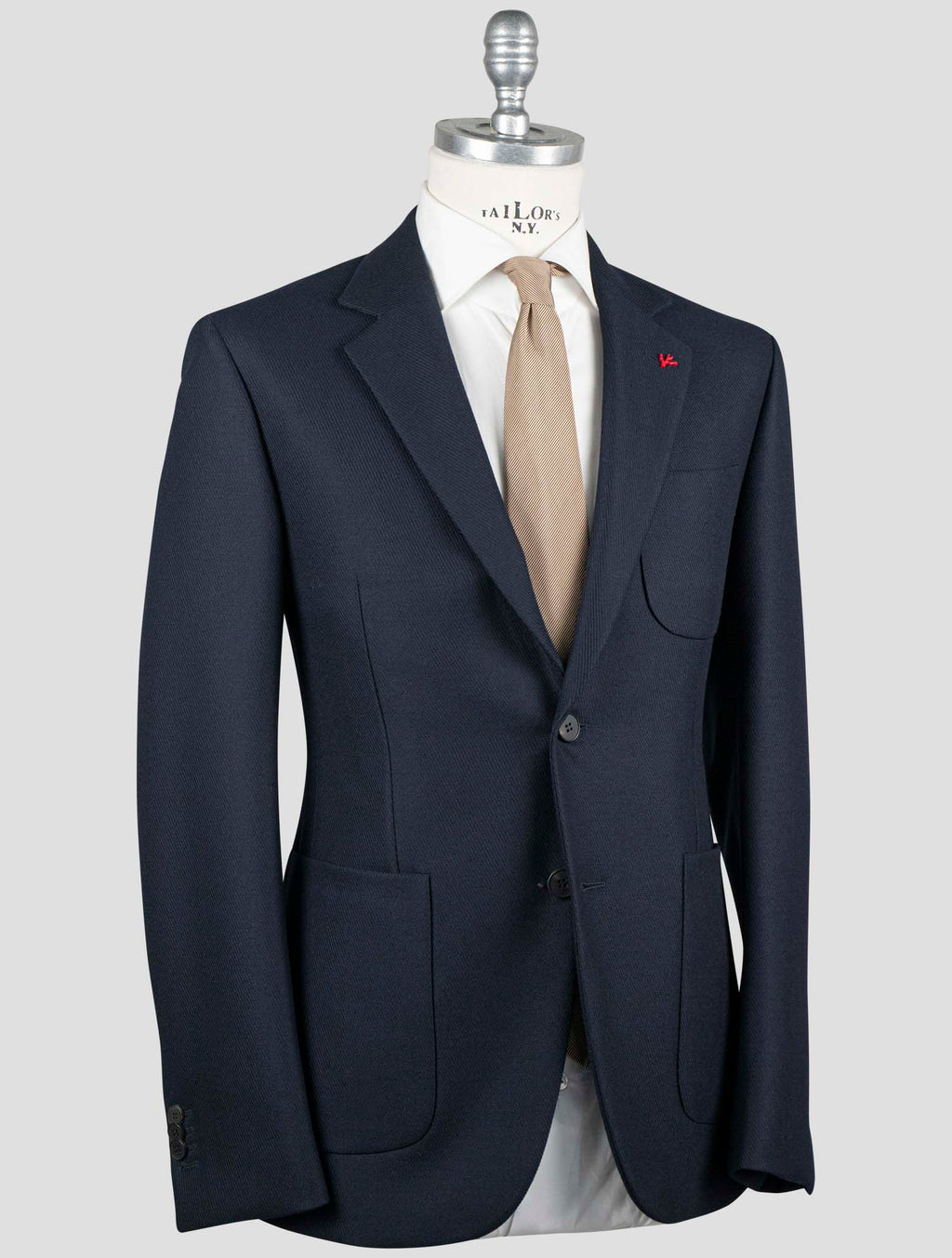 Isaia Blue Wool Blazer 2