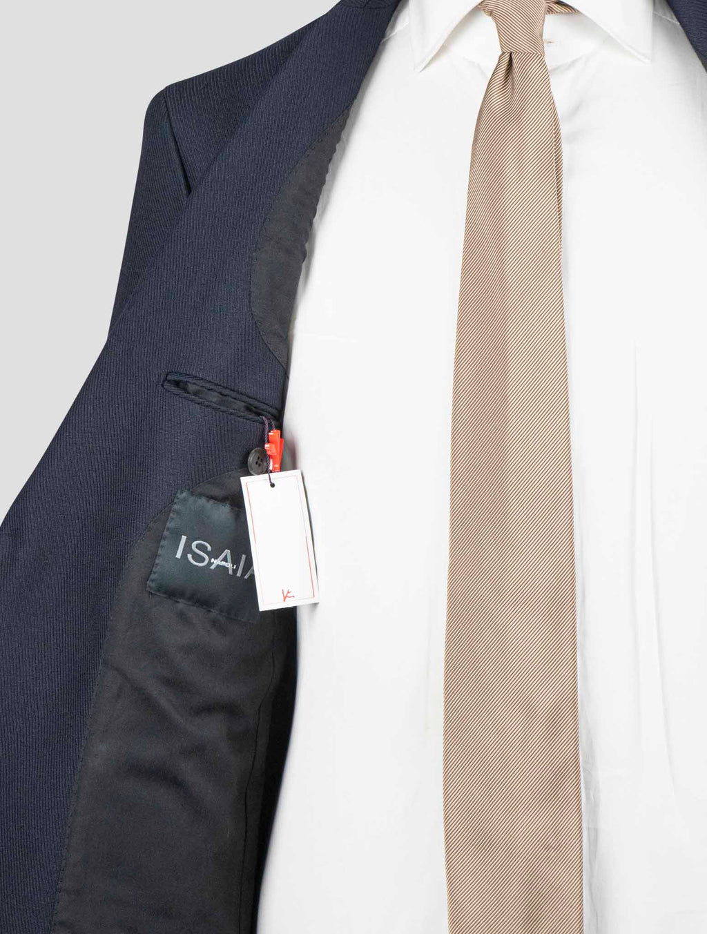 Isaia Blue Wool Blazer 7