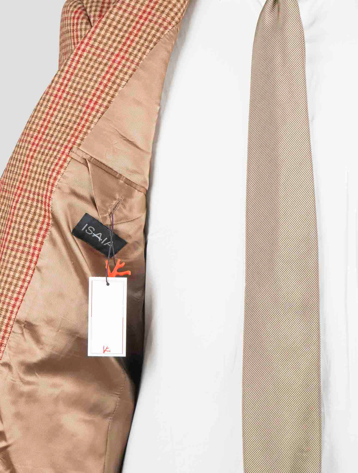 Isaia Multicolor Wool Cashmere Blazer 7