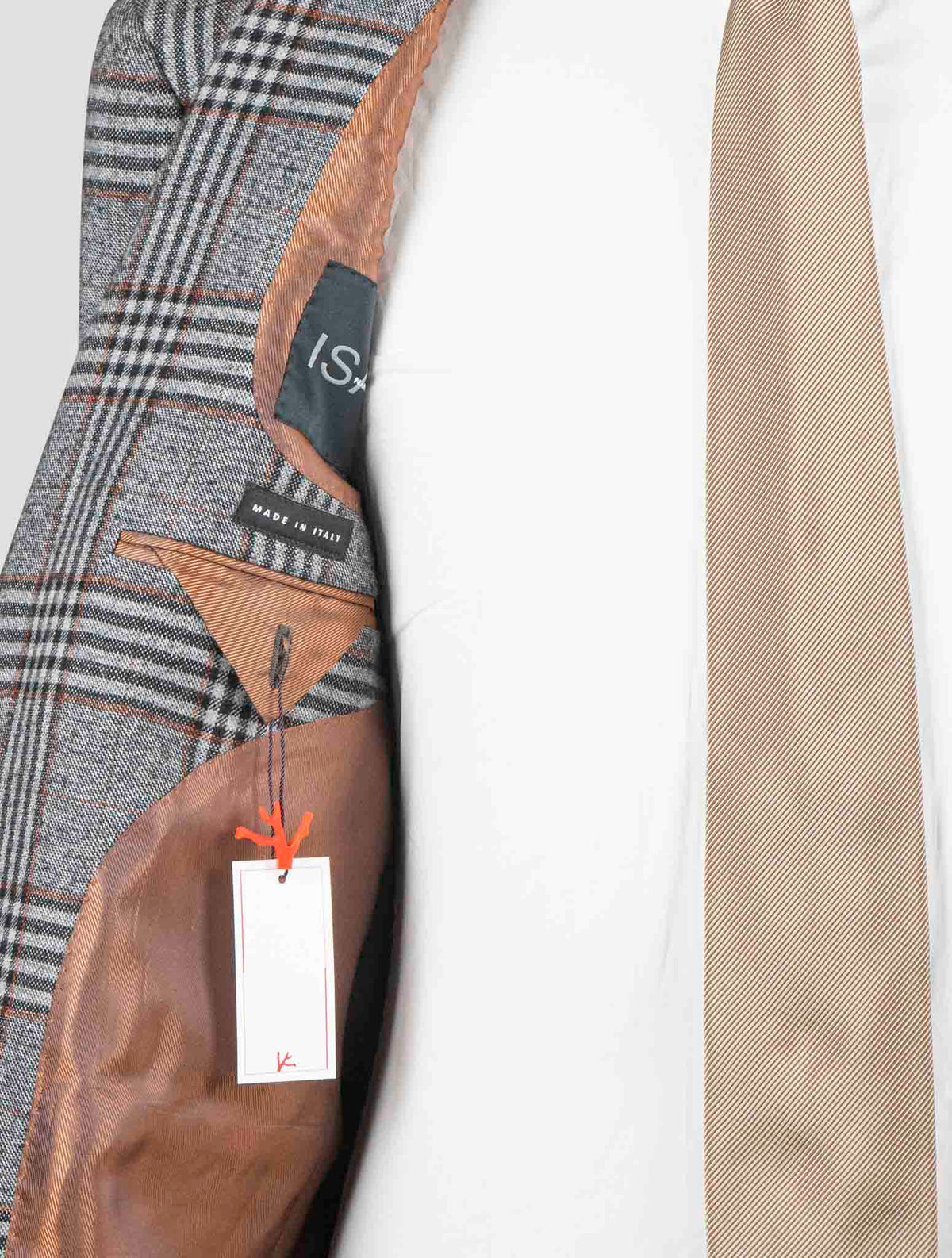 Isaia Multicolor Wool Cotton Blazer 6