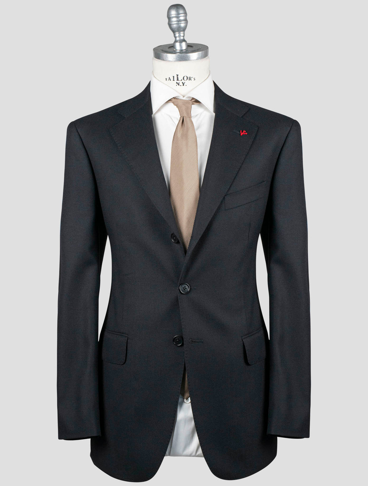 Isaia Blue Virgin Wool Blazer 1
