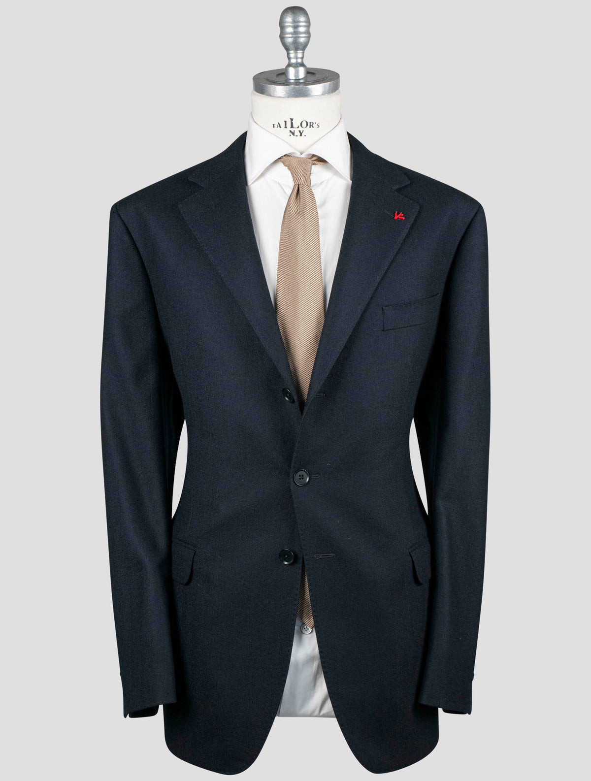 Isaia Blue Virgin Wool Blazer 1