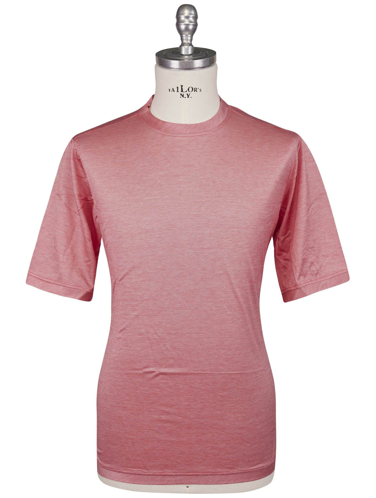 Kiton Red Cotton T-Shirt 1