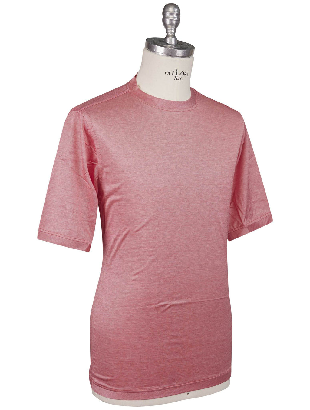 Kiton Red Cotton T-Shirt 2