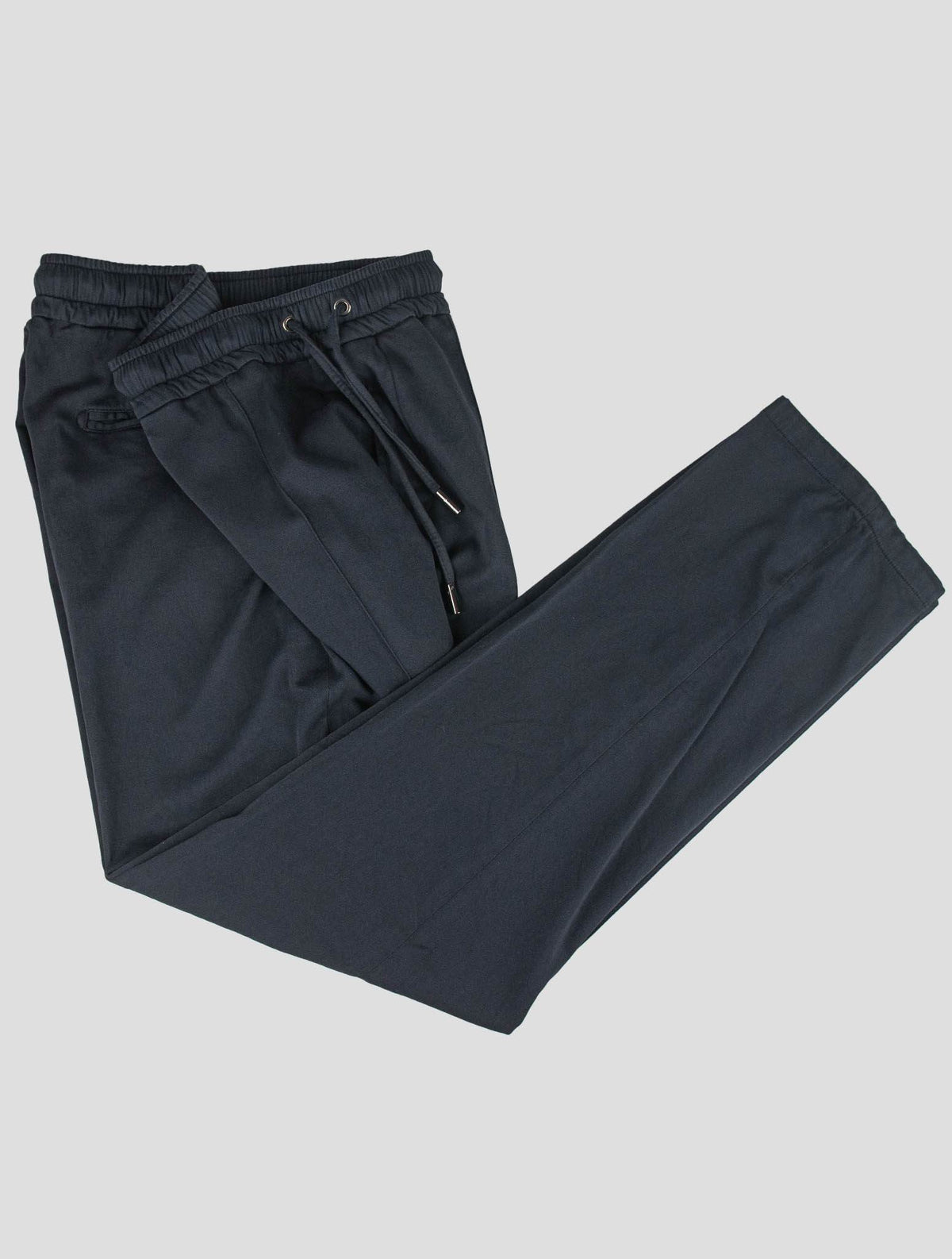 Isaia Blue Cotton Cashmere Ea Pants 2