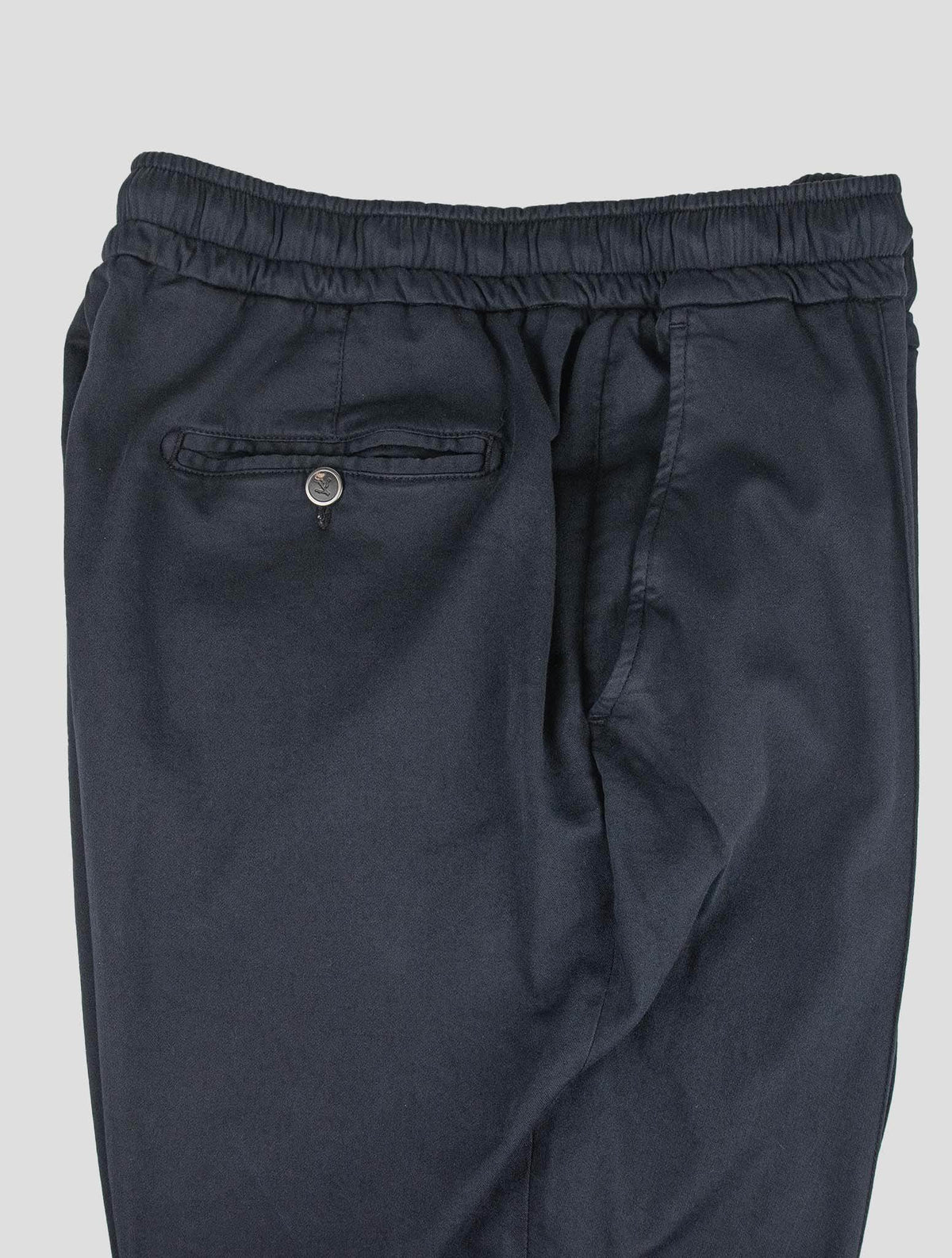 Isaia Blue Cotton Cashmere Ea Pants 4