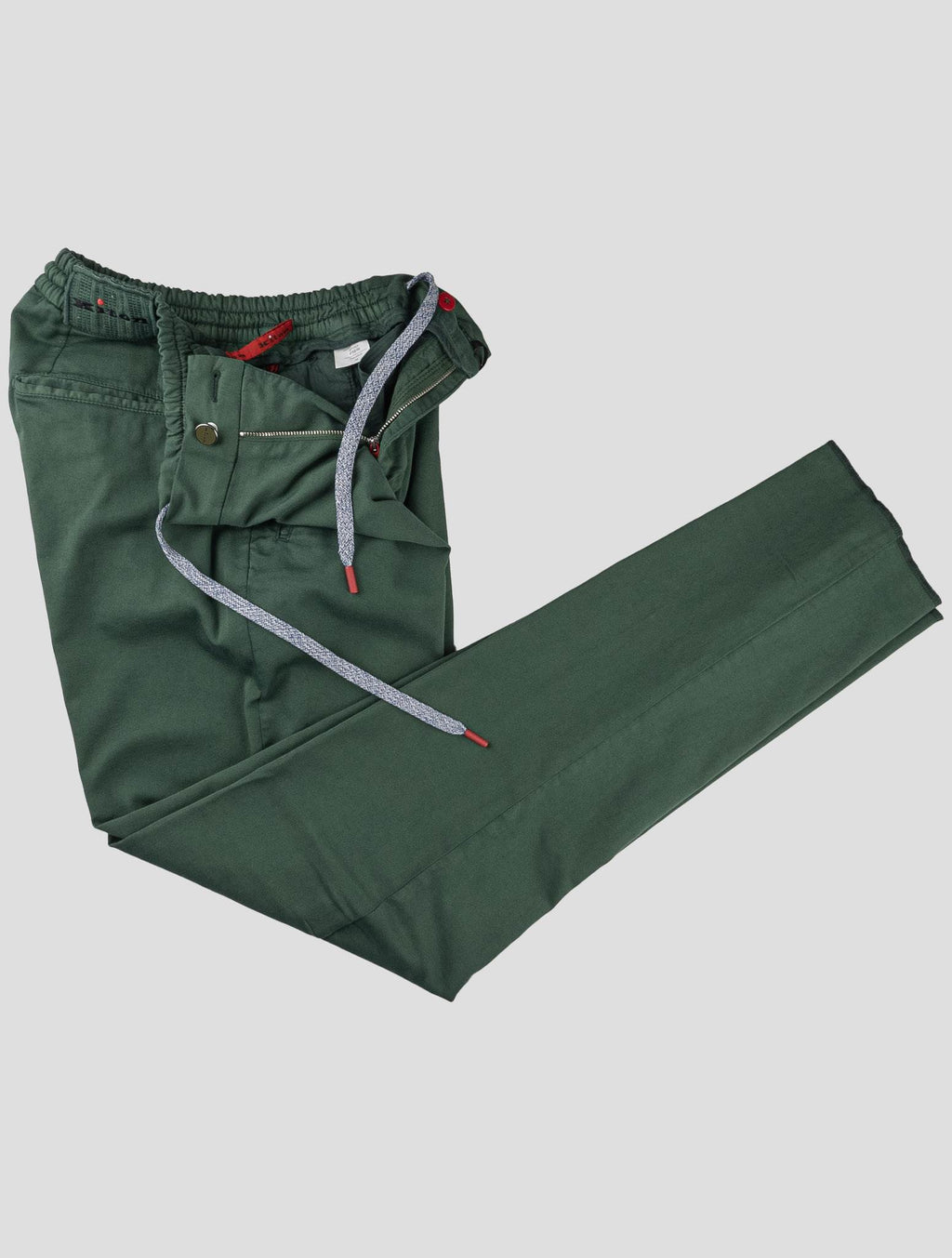 Kiton Green Cotton Pants 2