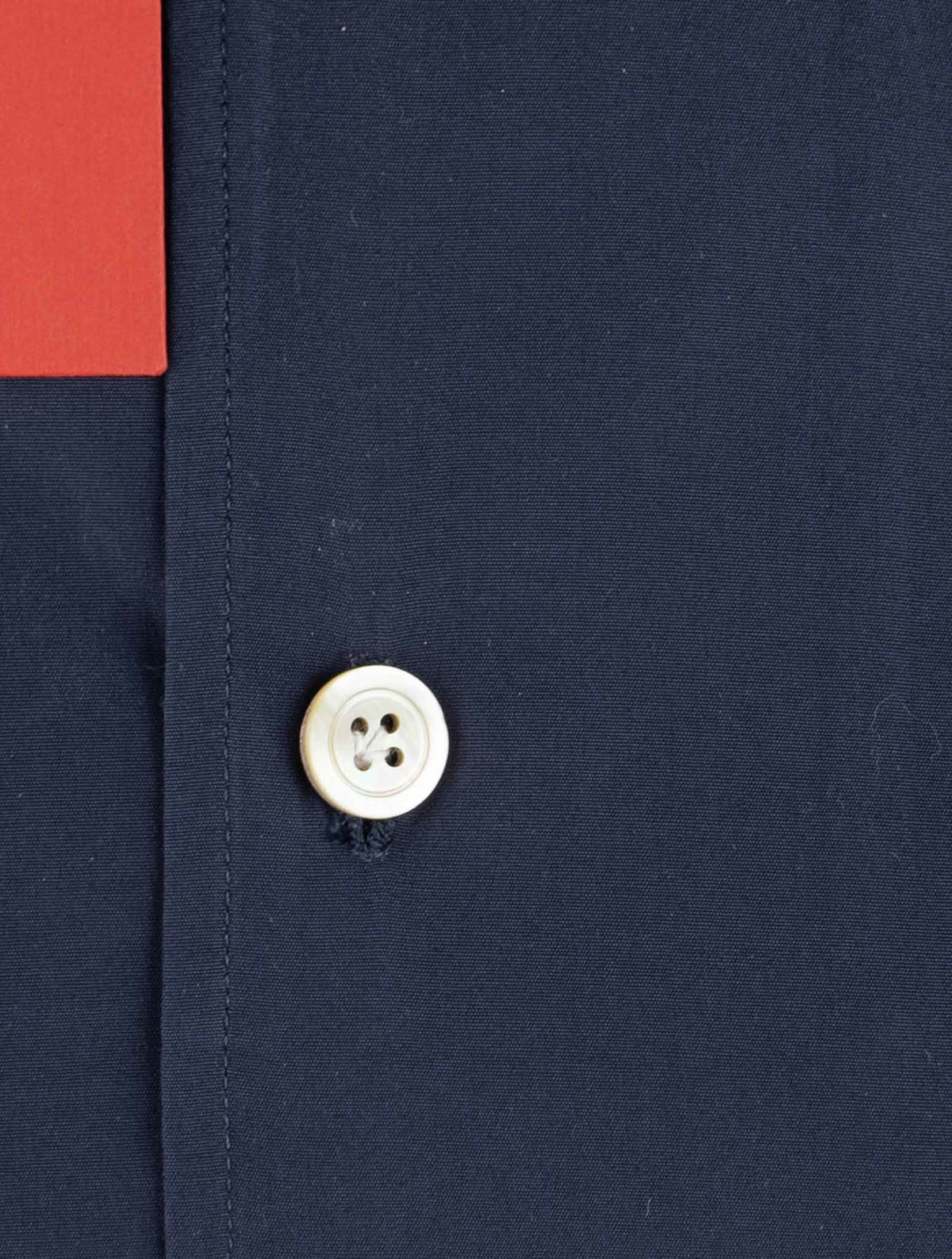 Kiton Blue Navy Cotton Shirt 3