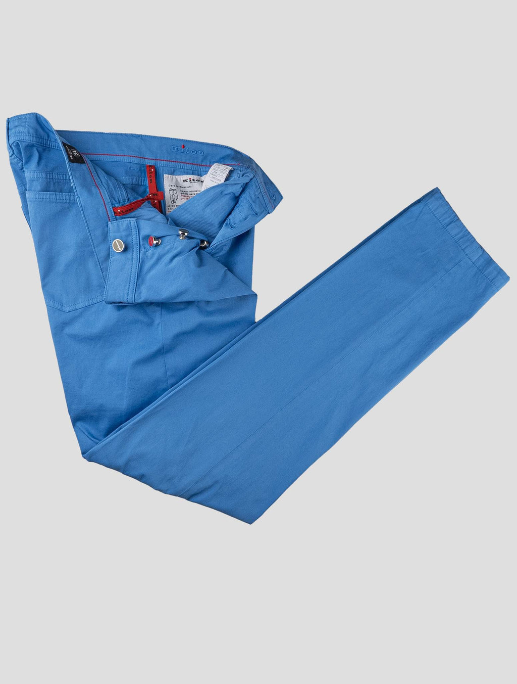 Kiton Light Blue Cotton Ea Jeans 2